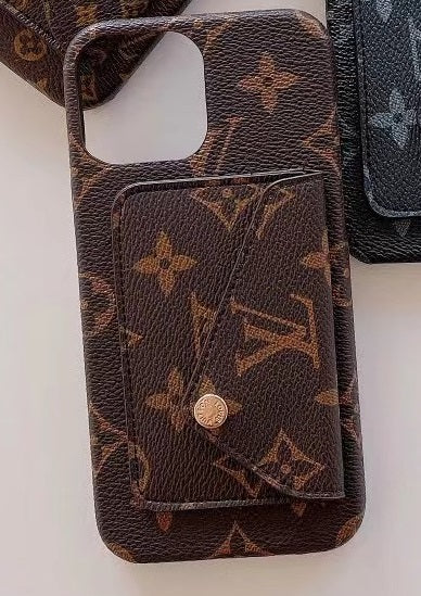 Chic LV Monogram Canvas Card Holder